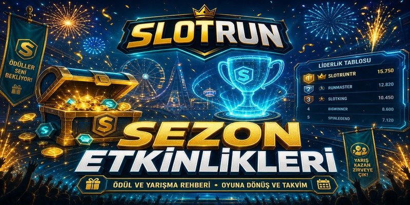 Slotrun Sezon Etkinlikleri Kapak Görseli
