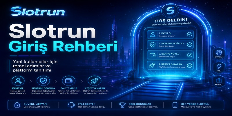 Slotrun Giriş Rehberi Kapak Görseli