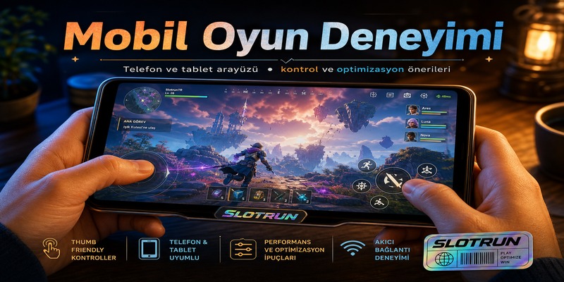 Mobil Oyun Deneyimi Kapak Görseli