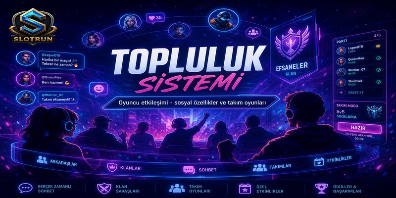 Slotrun Topluluk Sistemi Kapak Görseli