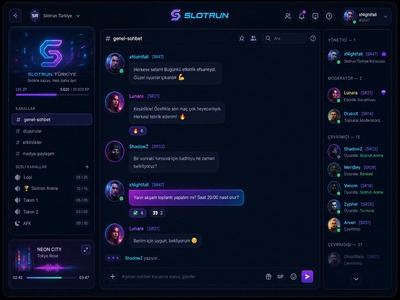 Slotrun Topluluk Ekran Görseli